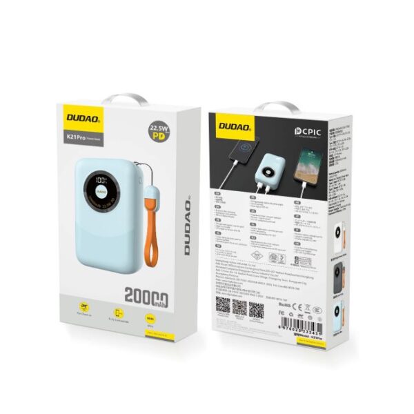 DUDAO Mini Nova mini fast charge Power Bank