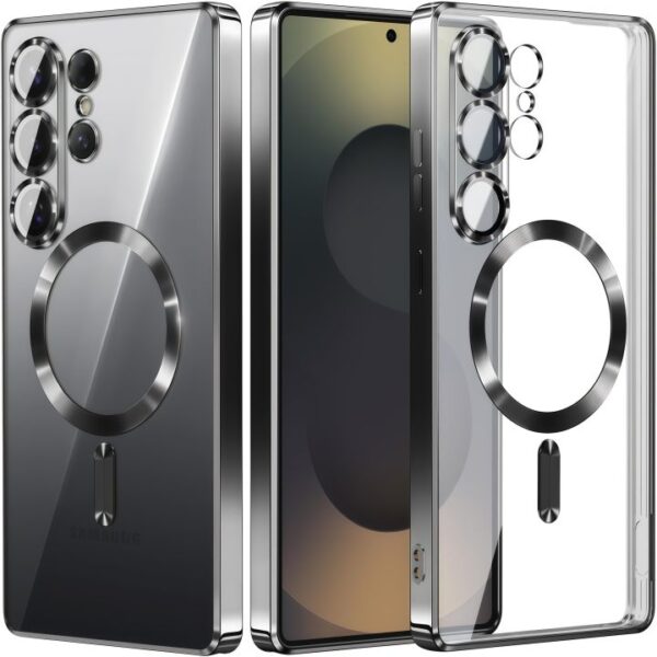 Clear Magnetic Phone case -SAM S25Ultra